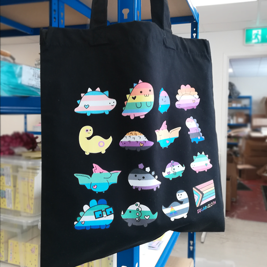 Pride Dinosaur Tote Bag 4