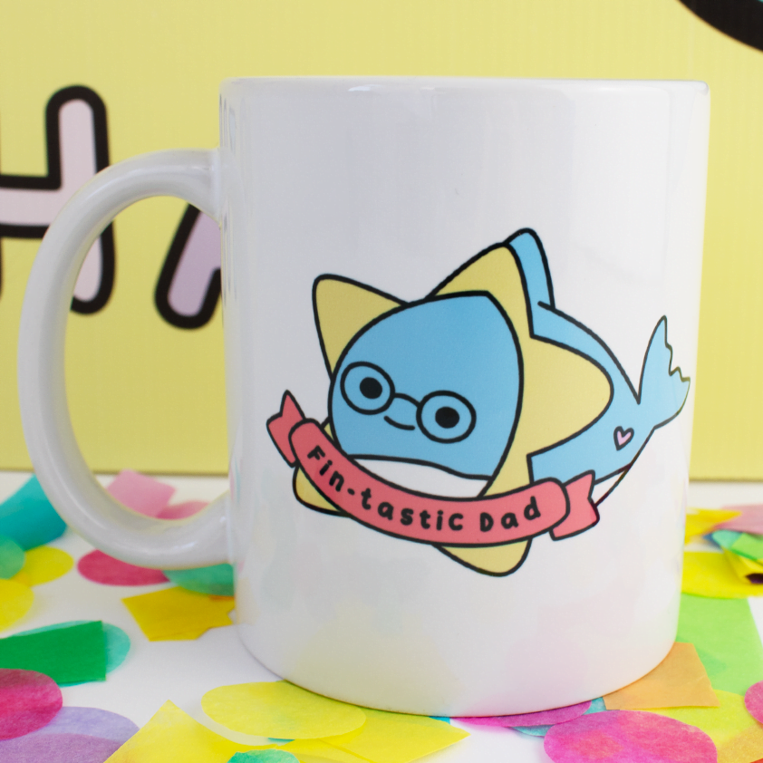 fintastic dad mug