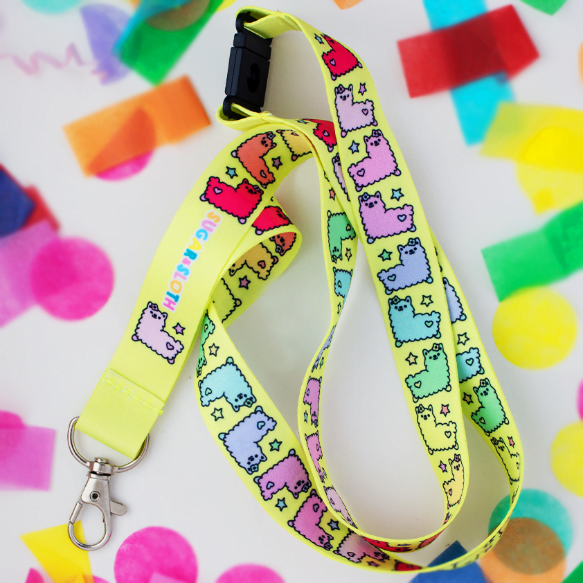 llama lanyard 1