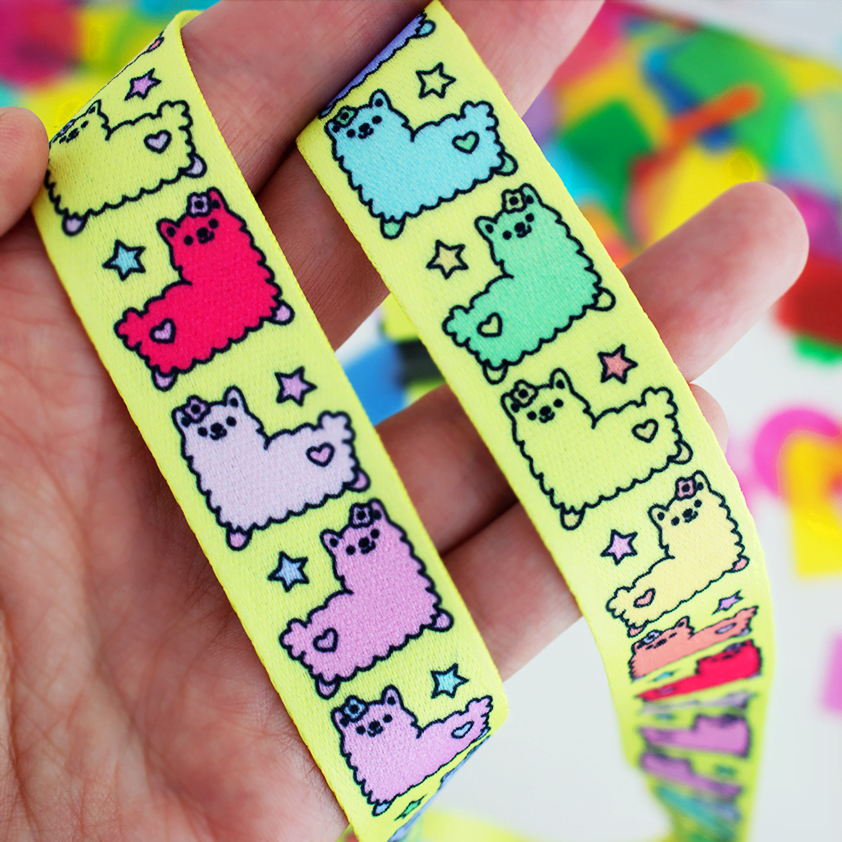 llama lanyard 2