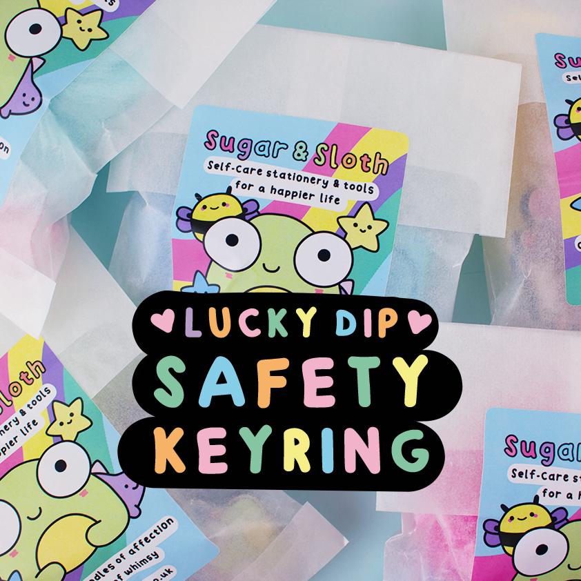 lucky dip safety keyring