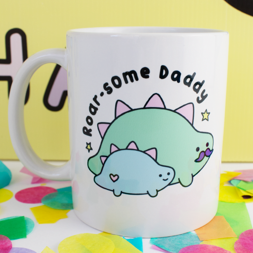 Roar-Some Daddy Dinosaur Mug
